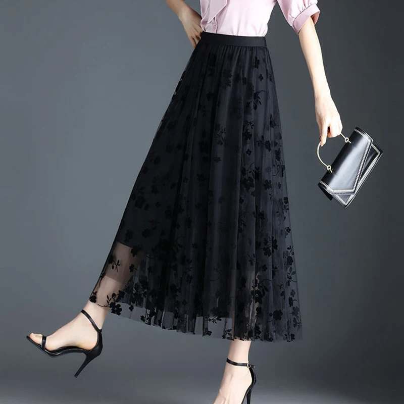 Lunaria Petal Mesh Midi