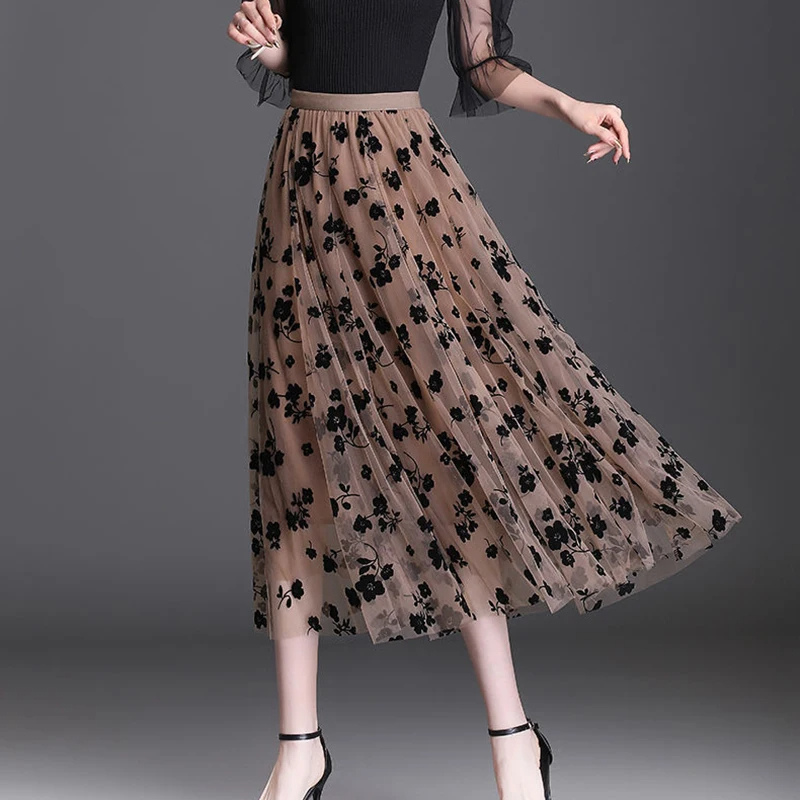Lunaria Petal Mesh Midi