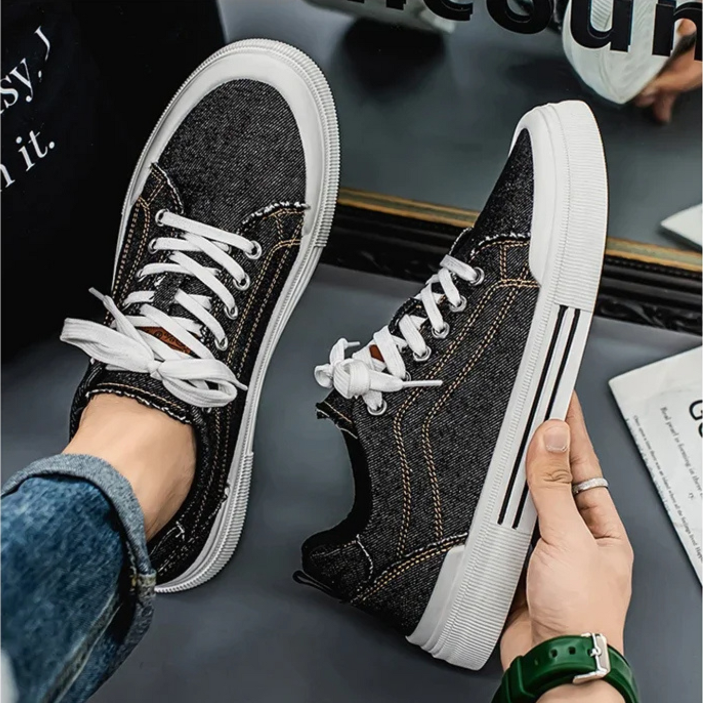 Monarch Denim Sneaker