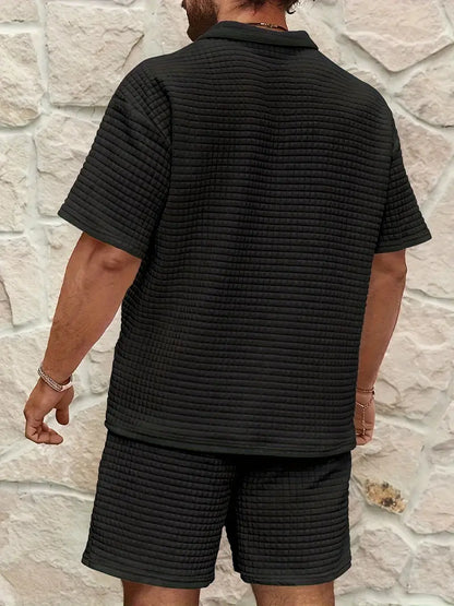 Santorini Waffle-Knit Set