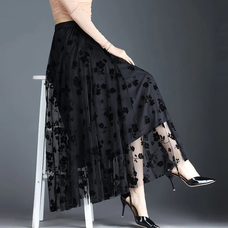 Lunaria Petal Mesh Midi