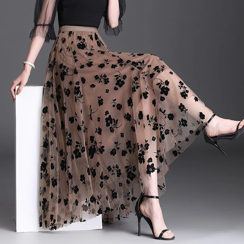 Lunaria Petal Mesh Midi