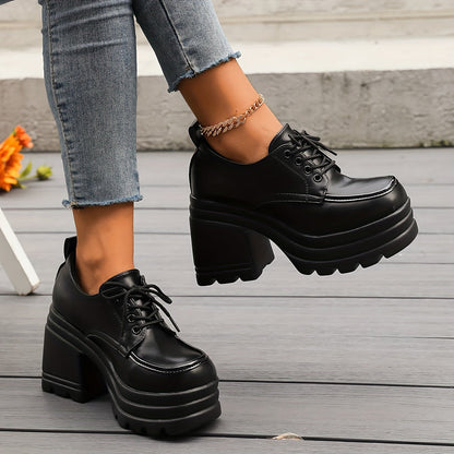 Calla Sculpted Heel Oxfords