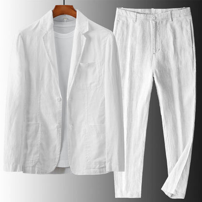 Santino Linen Suit Set