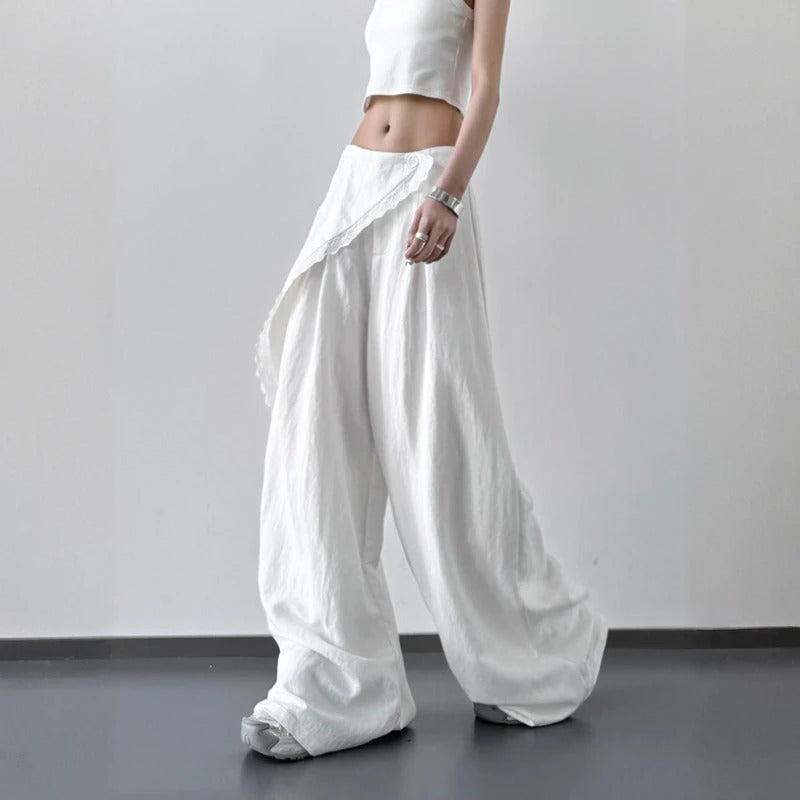 Kaia Flare Linen Pants