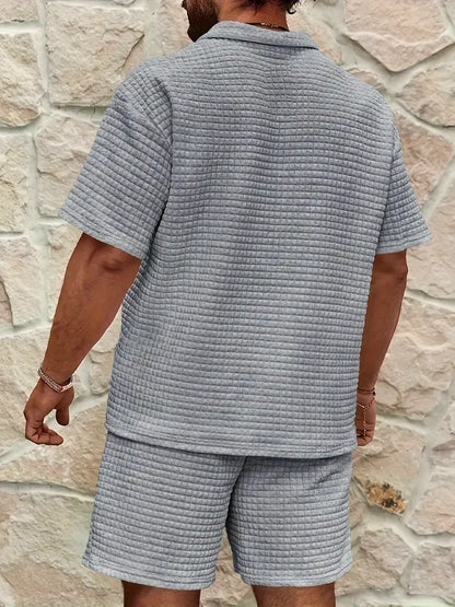 Santorini Waffle-Knit Set